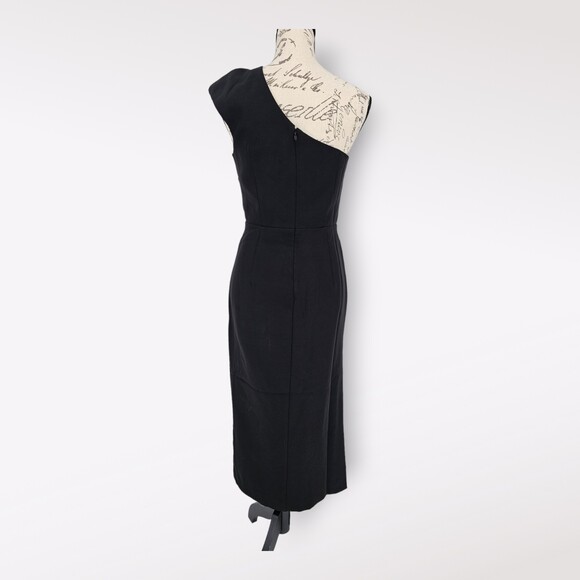 Bardot Aveline One Shoulder Cut Out Dress Black Small - Picture 3 of 11